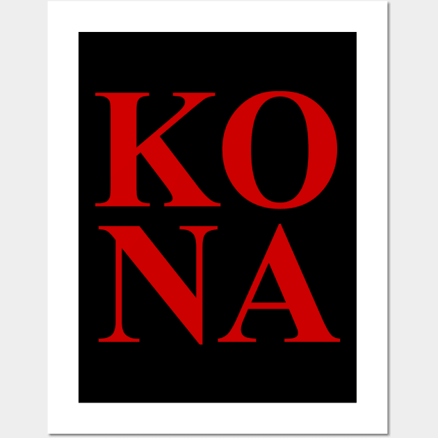 KONA SWIM BIKE RUN TRIATHLON Wall Art by ndnc